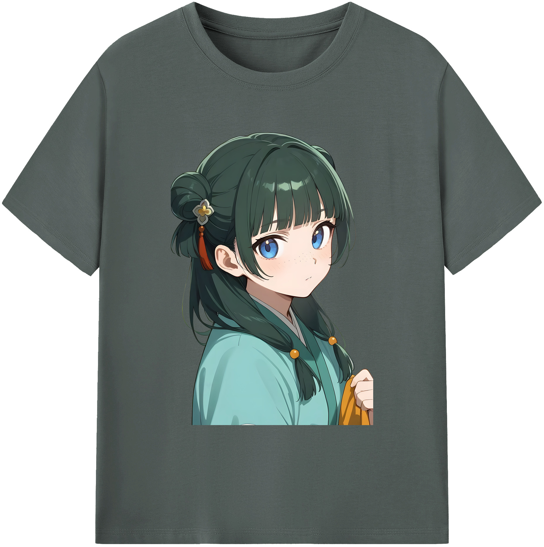 （画像用） 薬屋のひとりごと The Apothecary Diaries 綿100％ メンズ半袖Tシャツ｜肌触りやわらか＆通気性